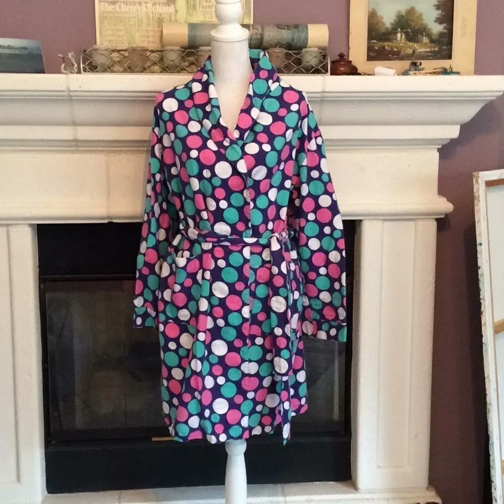 Alexander del Rossa flannel robe NWOT❤️